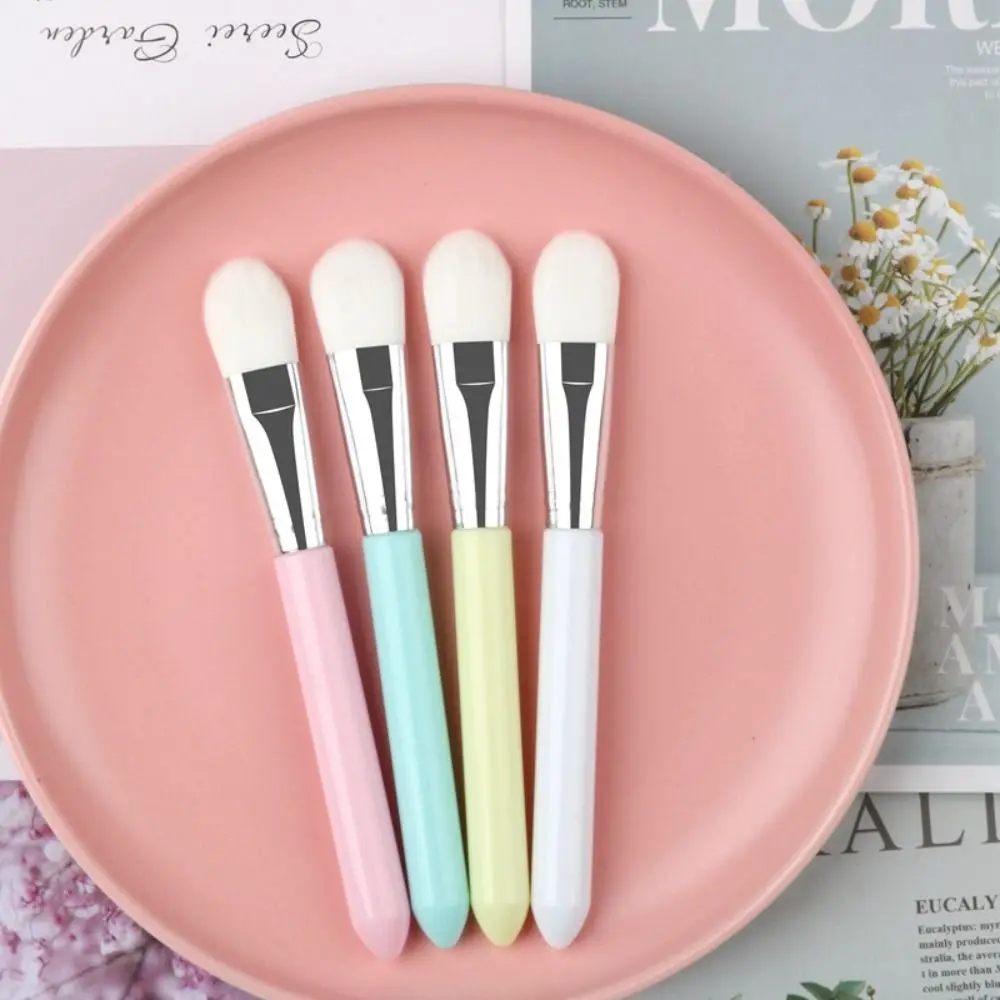 Portable Soft Hair Mini Mask Brush Fashion Reusable Mud Mask Brush Durable Multi-Function Spa Brush Skin Care - Image 3