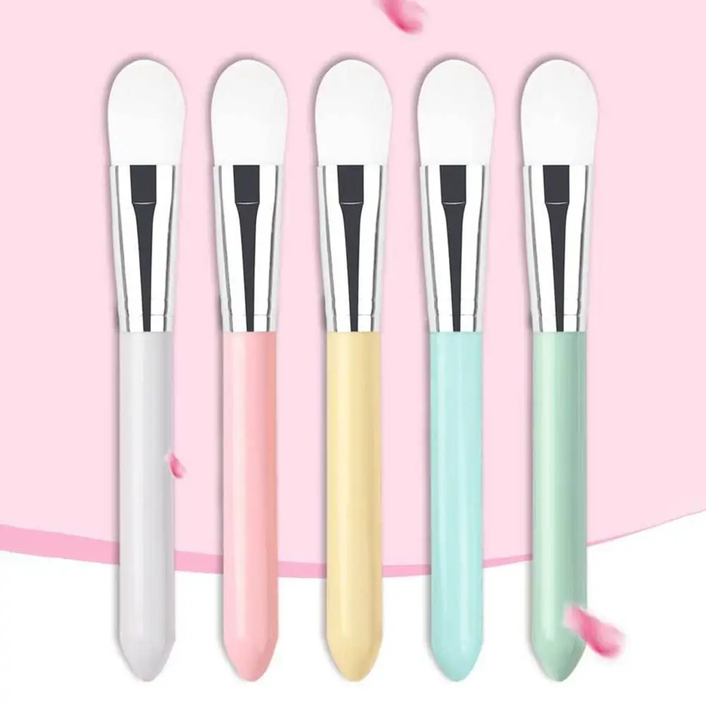 DIY Soft Hair Mini Mask Brush Fashion Reusable Mud Mask Brush Multi-Function Durable Spa Brush Skin Care - Image 2