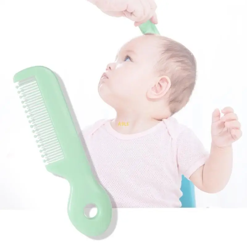 5 Pcs Baby Hair Daily Care Newborn Infant Clipper Scissor Hair Comb Nose Cleaner Safety for Toddler