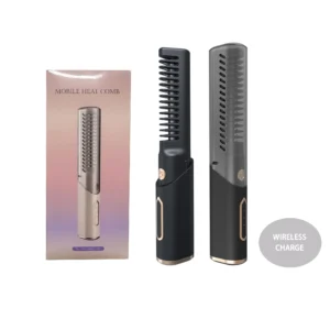 Electric Hair Brushes Hair Straightener Hair Styling Appliances Hot Comb Wireless Curling Iron Hair Styler Flat Iron