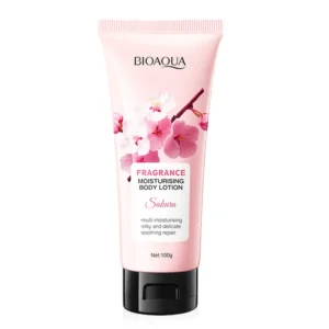 100g BIOAQUA Sakura Fragrance Body Lotion Moisturizing Nourishing Brightening Hydrating Leg Arm Back Body Cream Whole Skin Care